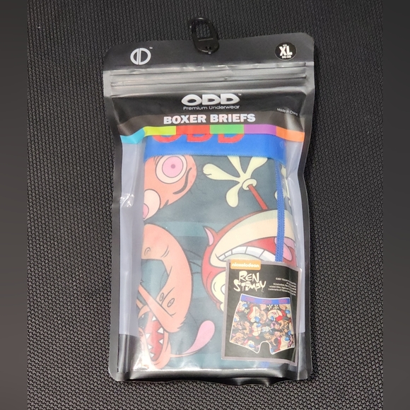 Ren and Stimpy Odd Sox Boxer Briefs, Size XL, New, X-Large, Nickelodeon Classic - Picture 5 of 7